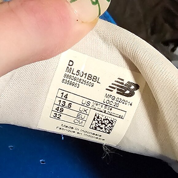 2 pair, New Balance Sneakers, 501 & 515 - Picture 8 of 12